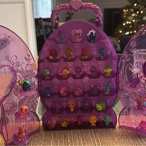 Purple Display Case with 35 Hatchimal CollEGGtibles